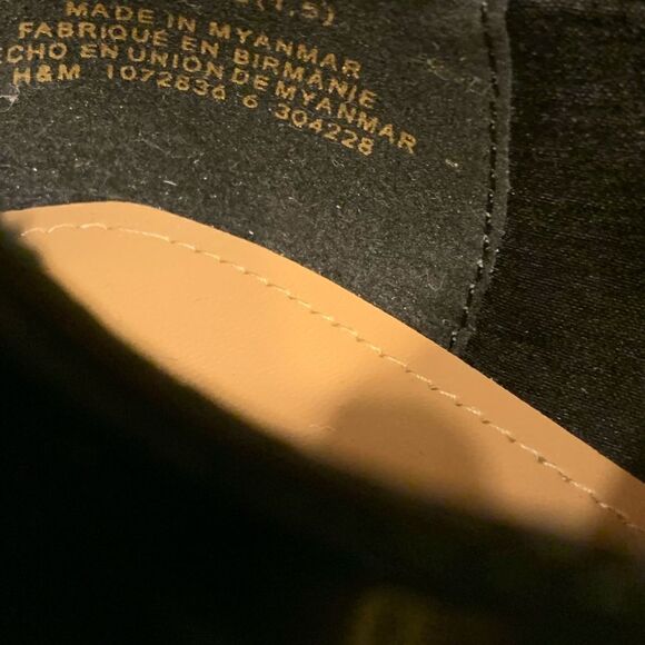 H&M Chunky Vegan Leather Loafers - Picture 9 of 10